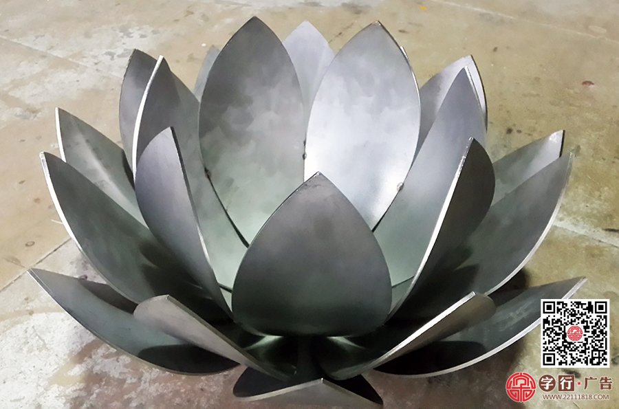 金属摆件|不锈钢莲花,株洲字行倾情打造