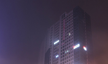 株洲字行广告,在哪里,请看红旗广场夜景