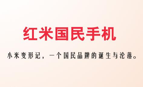 小米变形记，一个国民品牌的诞生与沦落。