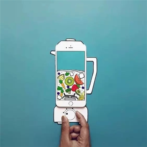 插画师遇上手机控，手机杯具了···